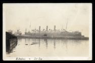 CP ships Empress of Asia with the Princess Beatrice in Vancouver, B.C.